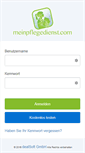 Mobile Screenshot of meinpflegedienst.com
